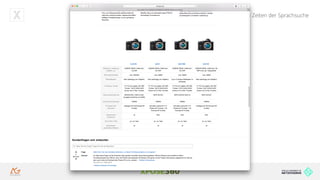 Hands on SEO in Zeiten der Sprachsuche
 