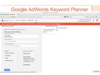 Google AdWords Keyword Planner
! 
 