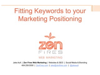 Google AdWords Keyword Planner
!  Once we get the keyword
data we want, we can
export, open in Excel, re-sort
data based on search
volume or anything we wish.
(Note that Google’s data
itself gives us options to re-
sort data based on criteria; it
defaults to sorting by
keyword relevance).
 