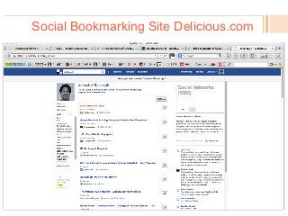Social Bookmarking Site Delicious.com
 