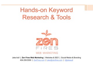 Niche or “long tail” keywords
!  The big question is: What
problem is your audience
searching online that your
product solves?
!  So build your content
starting from the long-tail
keywords that are easier
to compete for, and that
you know represent your
audience and your
business.
!  (because you should
come up for your brand
name automatically)
 