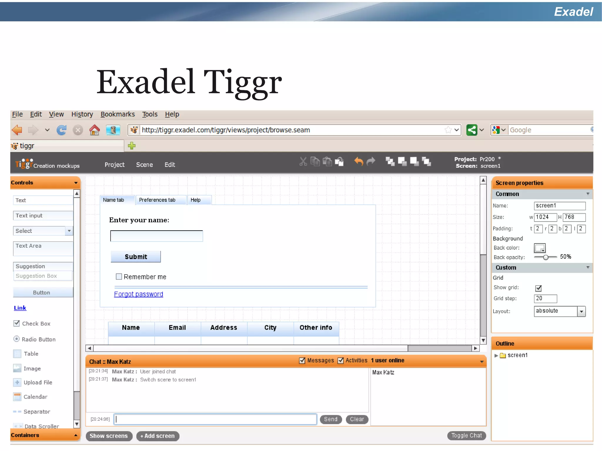 Exadel




Exadel Tiggr
 