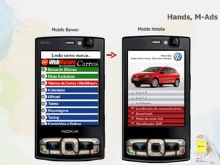 Hands, M-Ads Mobile Banner Mobile Hotsite 