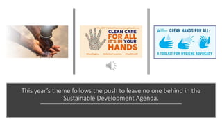This year’s theme follows the push to leave no one behind in the
Sustainable Development Agenda.
 