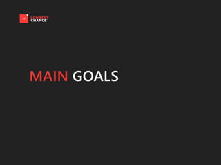 MAIN GOALS
 