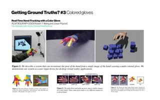 Hand Pose Tracking for Clinical Applications | PDF
