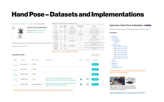 Hand Pose Tracking for Clinical Applications | PDF