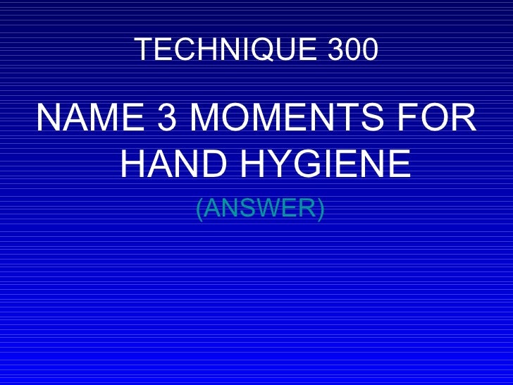Handwashing Jeopardy Game