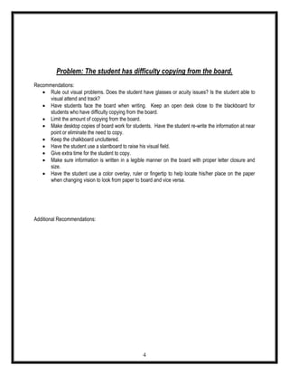 Handwriting intervention strategies | PDF