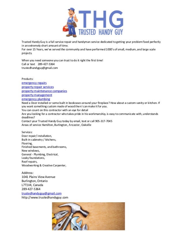 Handyman Services