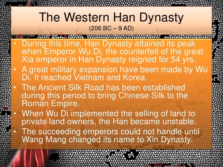 Han dynasty Slide 5