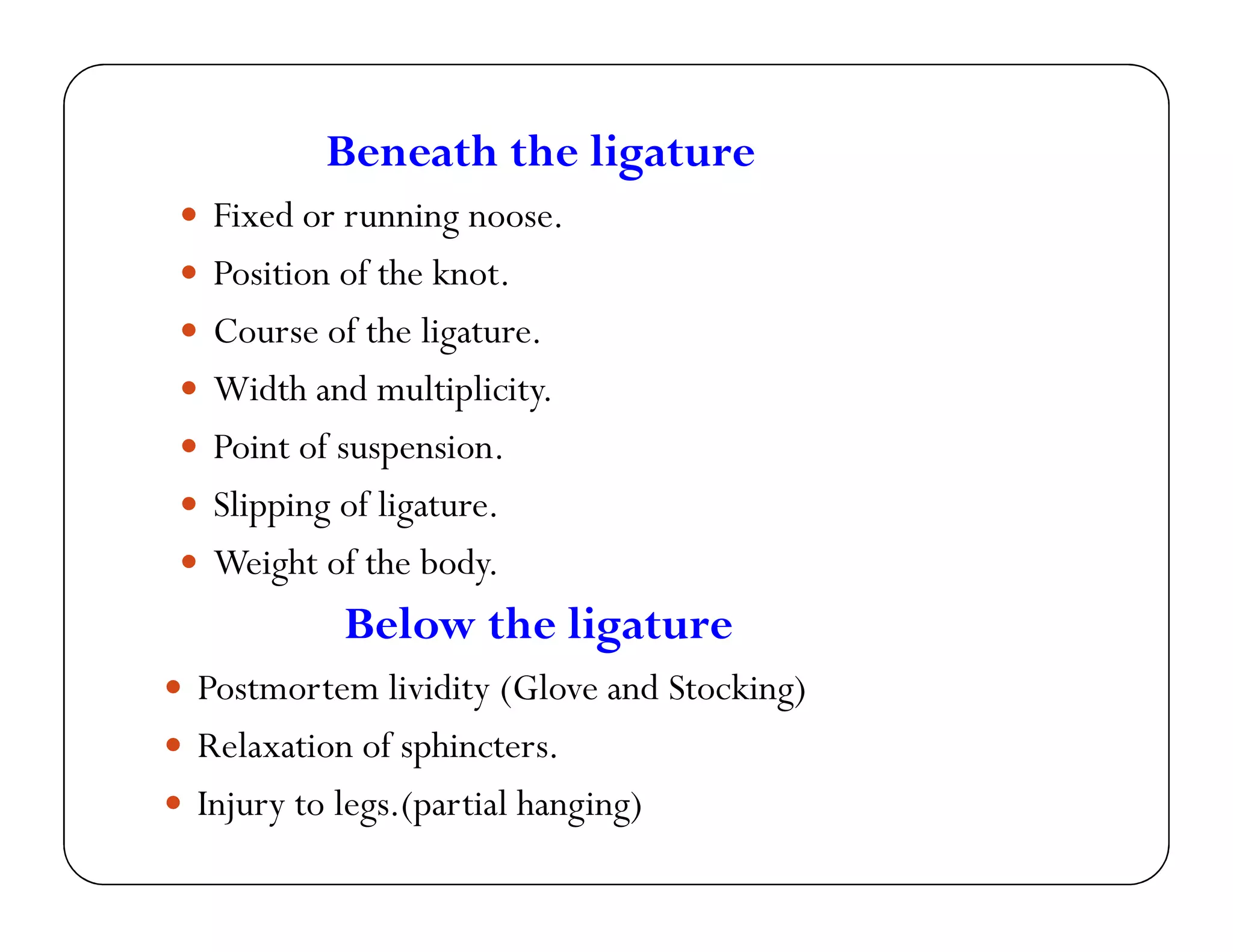 Hanging, strangulation, Asphyxial death | PDF