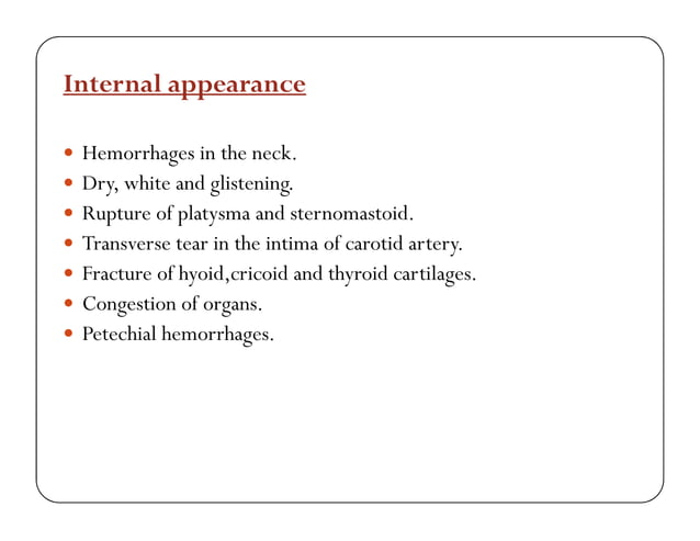 Hanging, strangulation, Asphyxial death | PDF