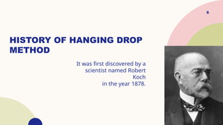 microbiology - HANGING DROP METHOD .pptx