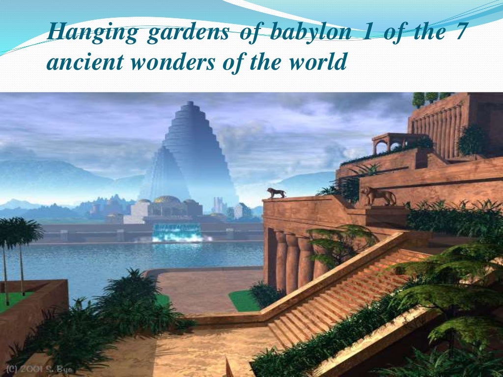 Hanging garden of babylone.ppt