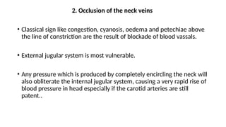Hanging mechanism in forensic medicine-1 | PPTX
