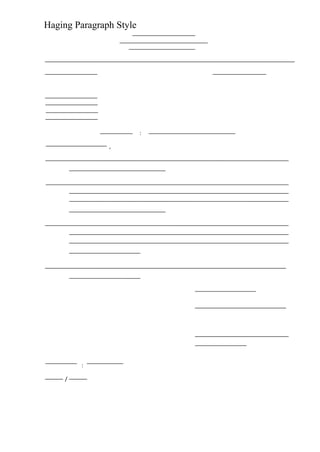 Haging Paragraph Style




                         :

               ,




         :

     /
 