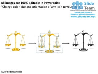 All images are 100% editable in Powerpoint
“Change color, size and orientation of any icon to your liking”




www.slideteam.net
 