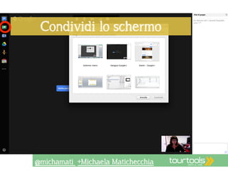 Condividi lo schermo 
@michamati +Michaela Matichecchia 
 