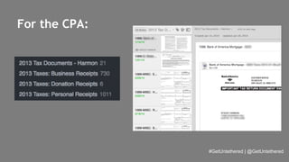 #GetUntethered | @GetUntethered 
For the CPA: 
 