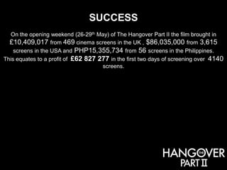 Hangover Part II | PPTX | Advertising Industry | Industries
