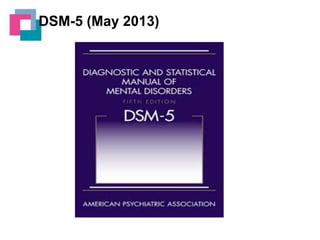 DSM-5 (May 2013)

 