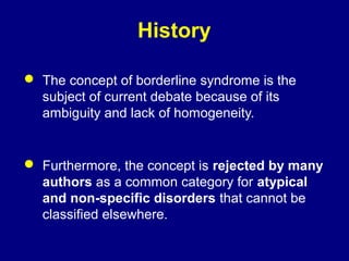 Science Borderlines Hanipsych,, biology of borderline personality disorder | PPT
