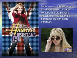 Serie hau oso interesgarria eta dibertigarria da, zeren komedia eta drama kasu batzuk ditu ikusleak ondo pasatzeko ikusten arien bitartean.   