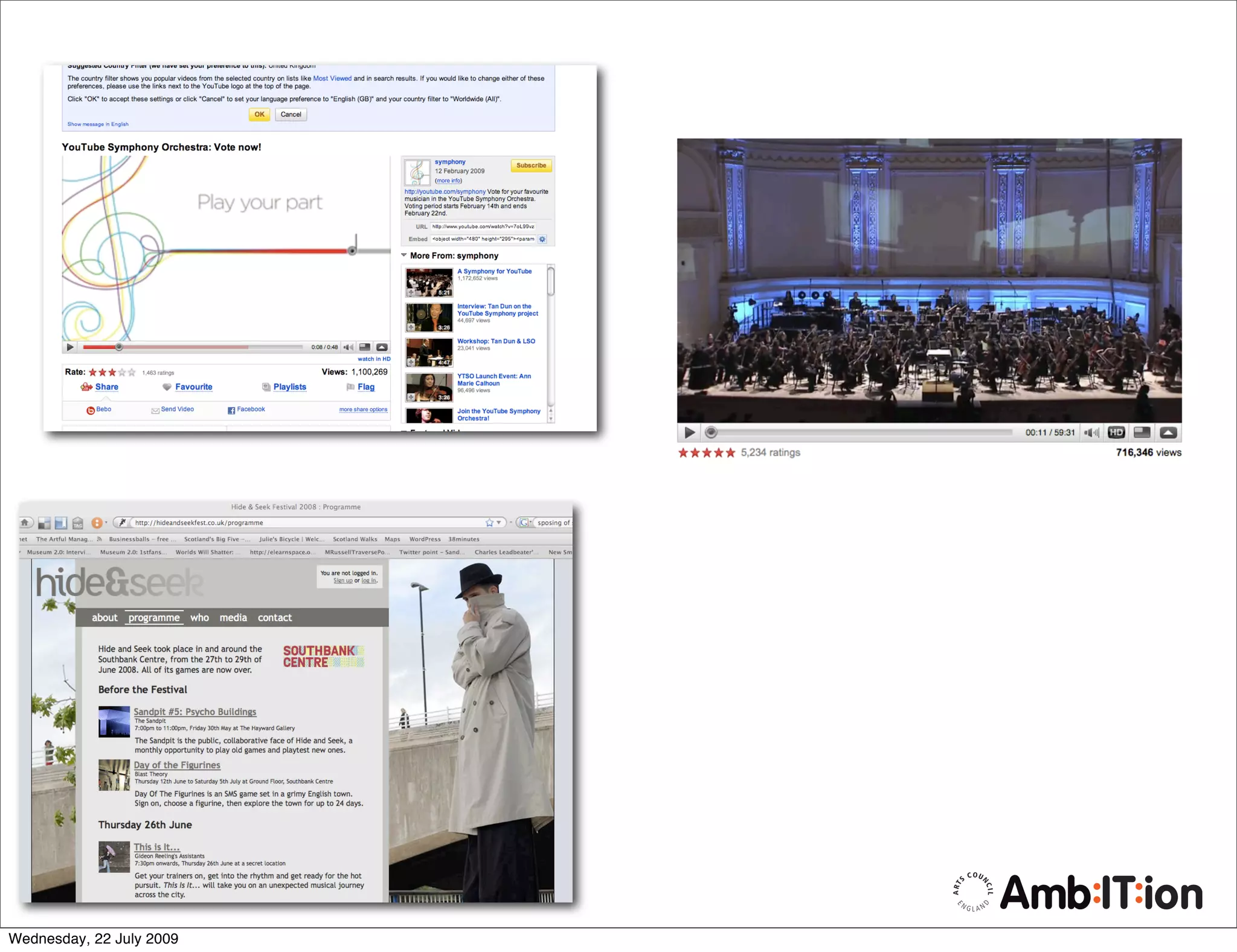 Wednesday, 22 July 2009
 