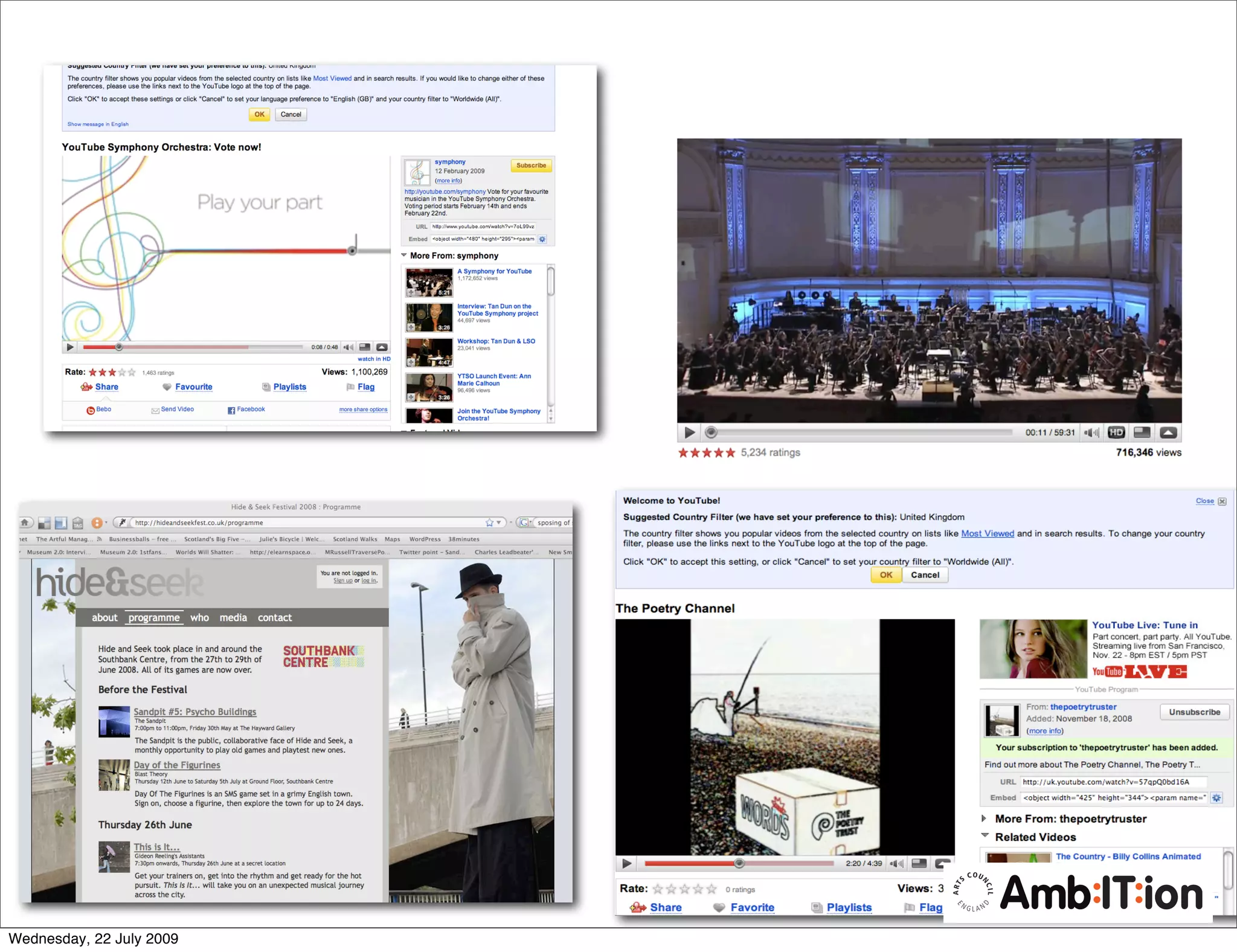 Wednesday, 22 July 2009
 