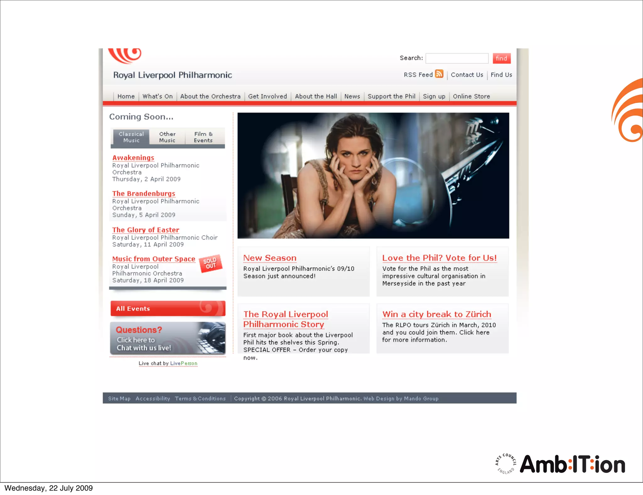 Wednesday, 22 July 2009
 