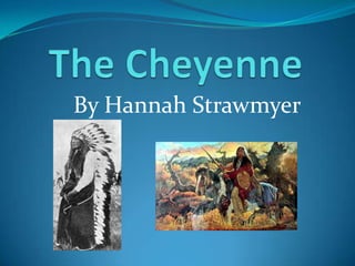 The Cheyenne By Hannah Strawmyer  