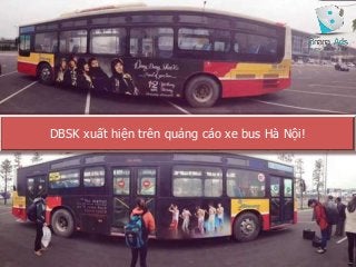 DBSK xuất hiện trên quảng cáo xe bus Hà Nội!
 