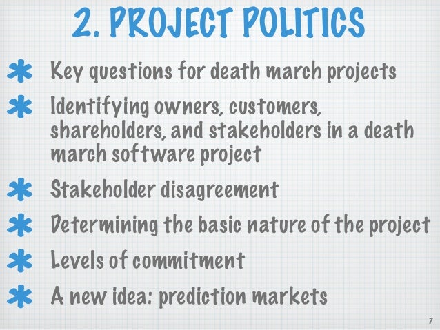 Hanoi Managing Death March Projects