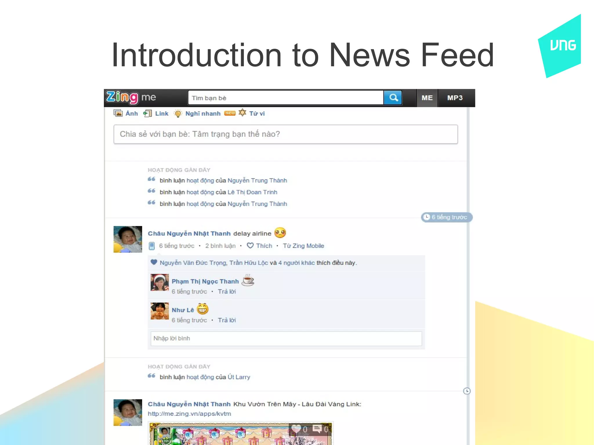 Introduction to News Feed
 