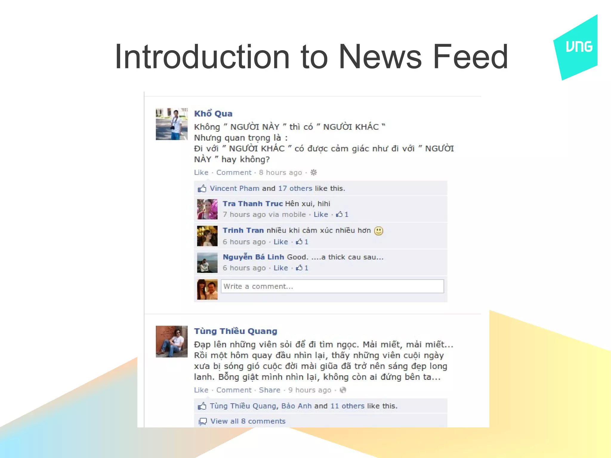 Introduction to News Feed
 