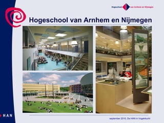 Hogeschool van Arnhem en Nijmegen september 2010, De HAN in Vogelvlucht 