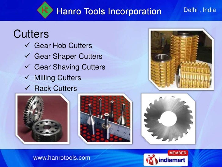 Gear Hob Cutters Straight Sided Spline Hob Cutters Delhi India