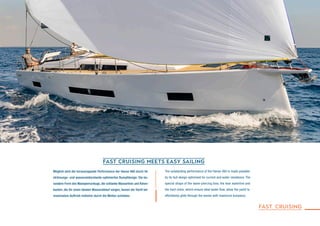 easy
sailing
Das Hanse Easy Sailing Concept ist legendär. Wir haben die
integrierte Selbstwendefock konzipiert und alle Le...