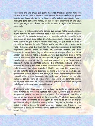 Hansel y gretel corregido