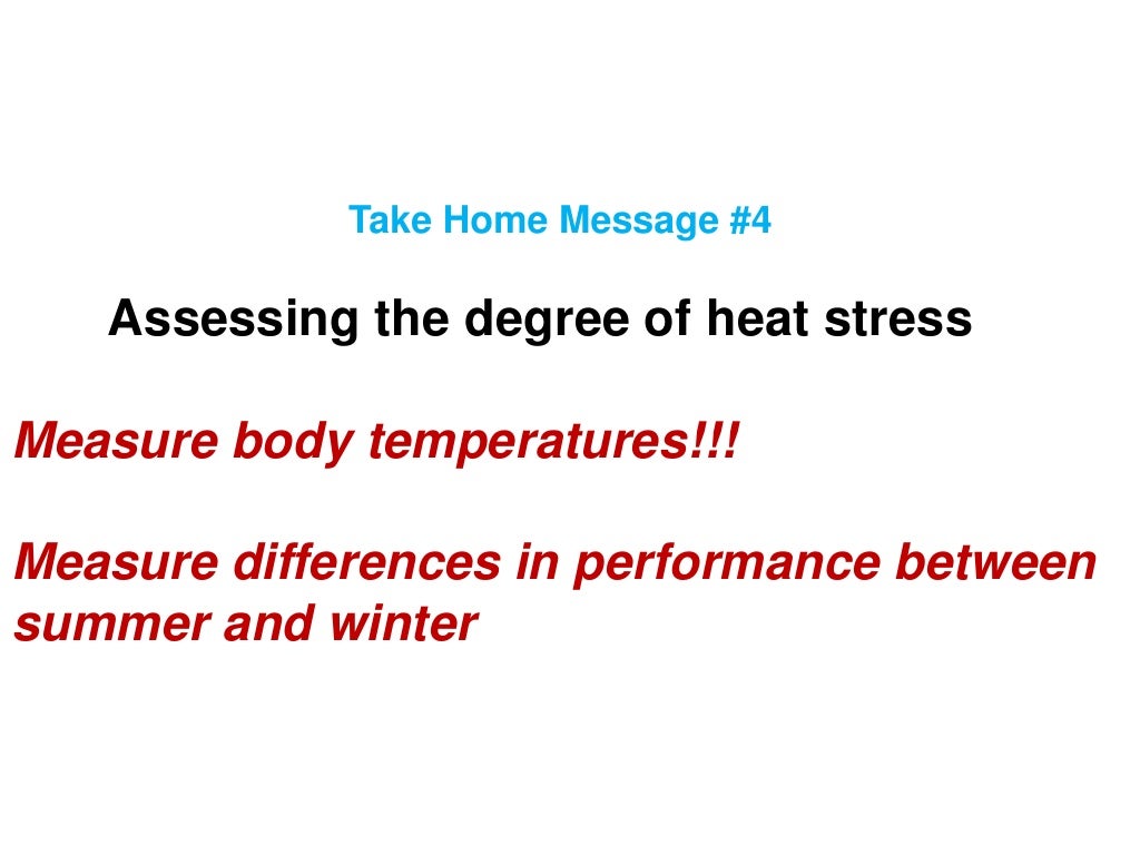 Cooling Strategies During Heat Stress Hansen