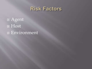  Agent
 Host
 Environment
 