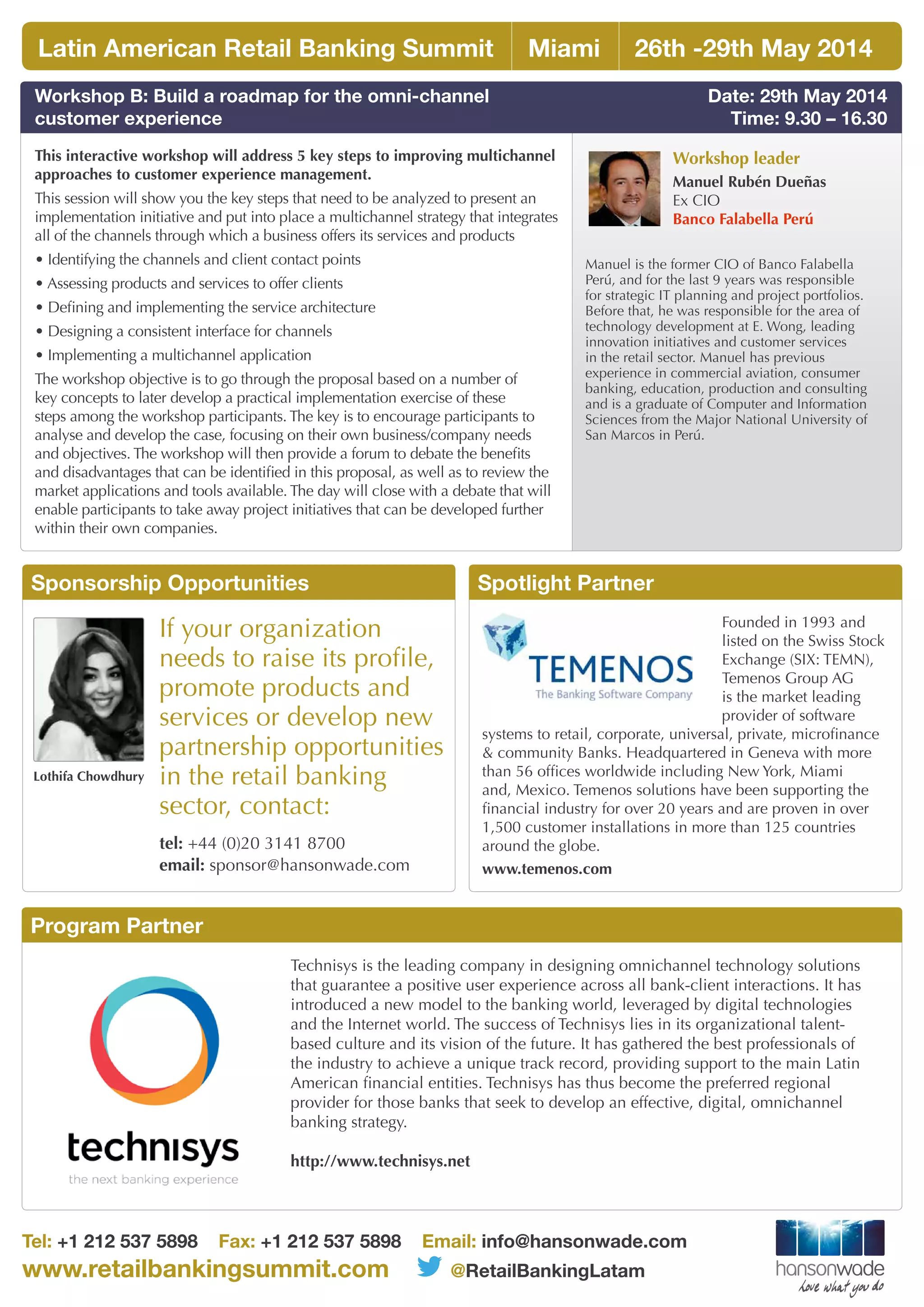 Latin American Retail Banking Summit | PDF