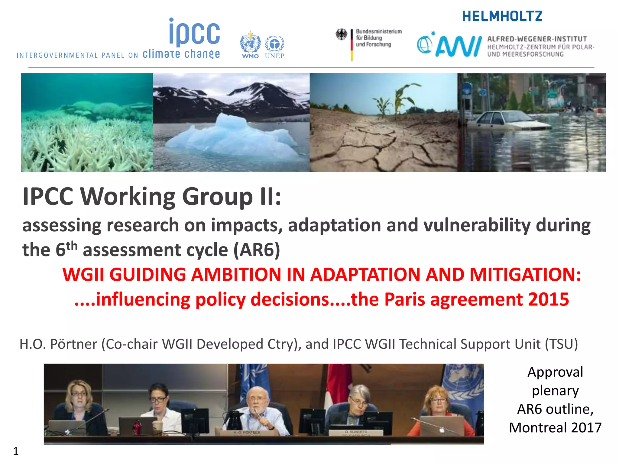 Parliament Ipcc Working Group Ii Assessing Research On Impacts Parliament Ipcc Working Group Ii Assessing Research On Impacts