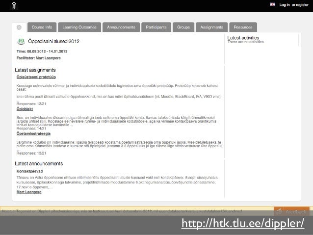Educational Technology Master S Program In Tallinn University