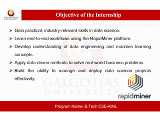 Hans Raj Internship ppt using altair in data science | PDF