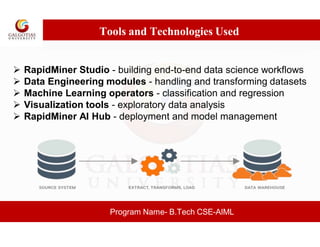 Hans Raj Internship ppt using altair in data science | PDF