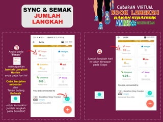 TAKLIMAT CABARAN VIRTUAL 500 RIBU LANGKAH | PPTX