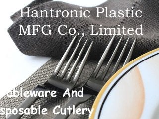 Hantronic Plastic
MFG Co., Limited
Tableware And
sposable Cutlery
 