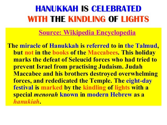 Hanukkah and the End of Days